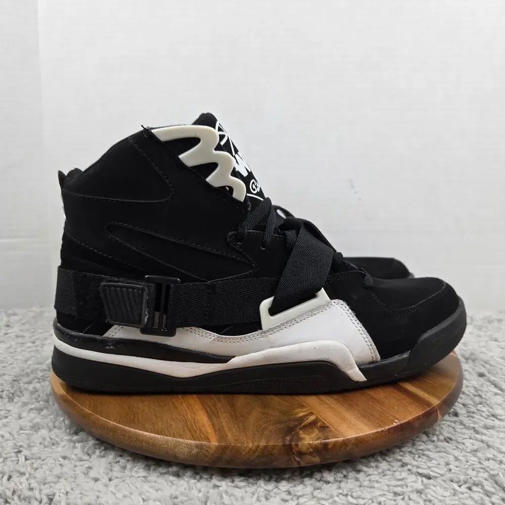 Patrick Ewing Men 13 Concept Hi Black White Casual Lifestyle Daily Retro Sneaker